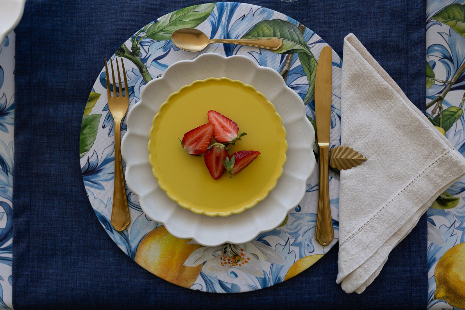 Capa para Individual Circular Sicília