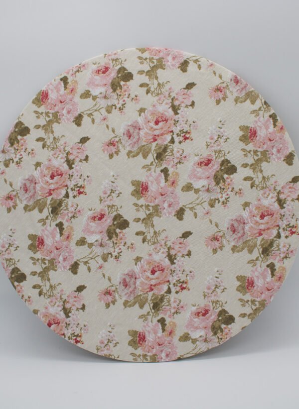 Capa para Individual Circular Londres Estampada