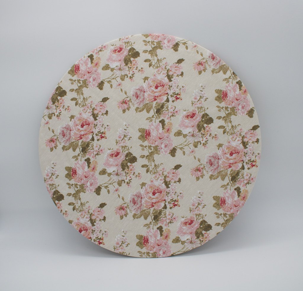 Capa para Individual Circular Londres Estampada