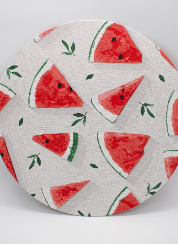 Capa para Individual Circular Porto Rico Estampada