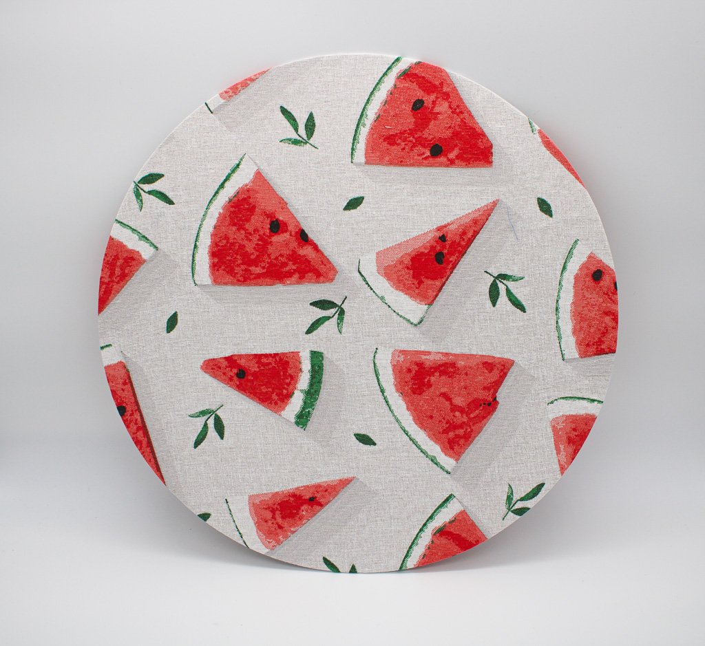 Capa para Individual Circular Porto Rico Estampada