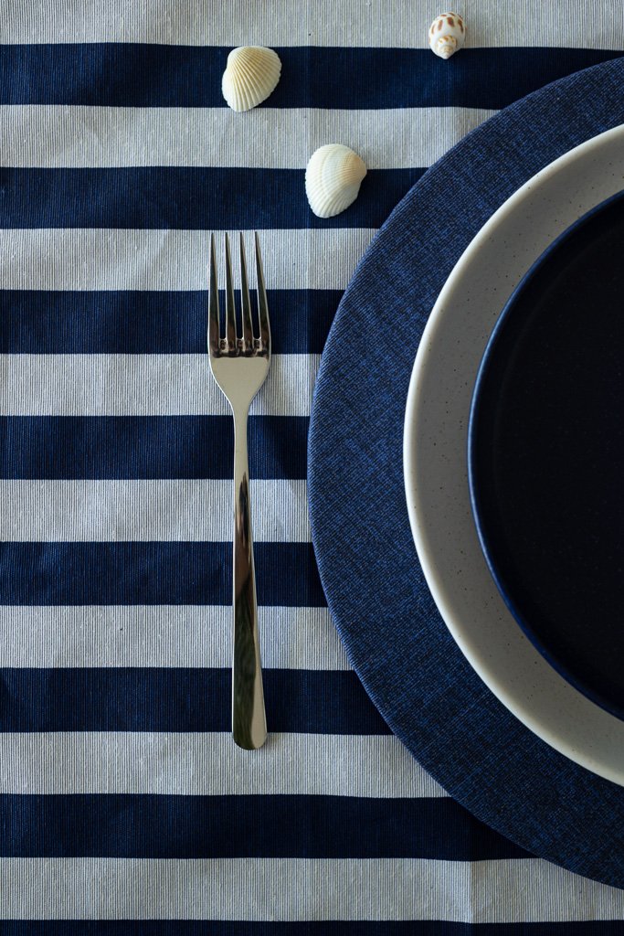 Capa para Individual Circular Santorini Liso