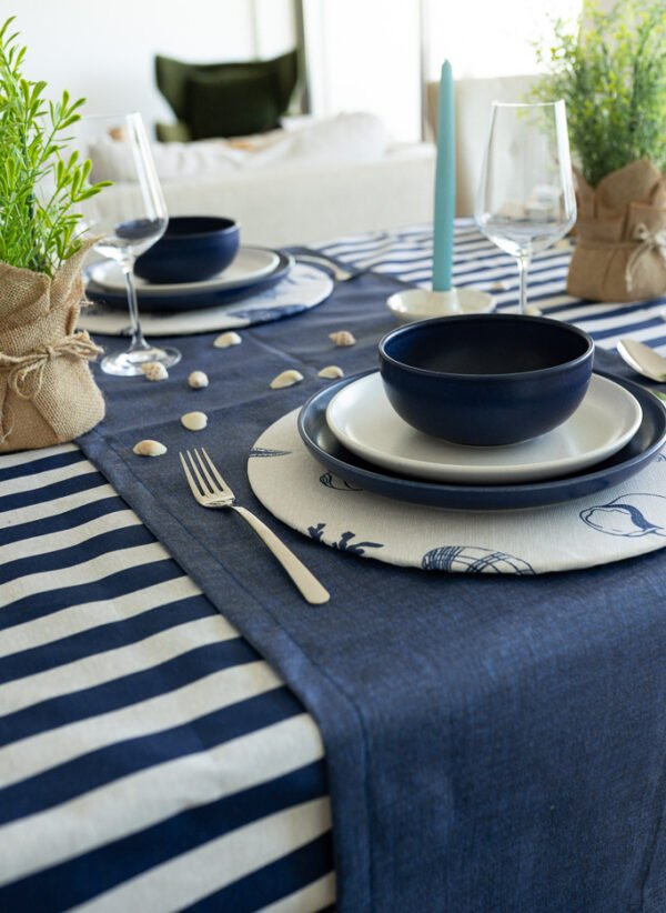 Caminho de mesa Santorini