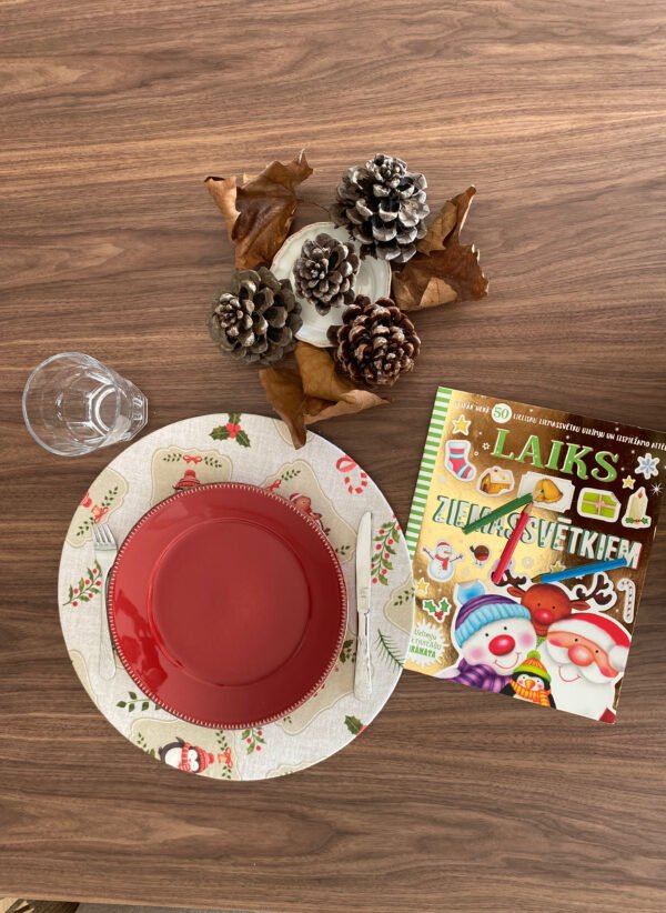 Capa para Individual Circular Lapónia KIDS