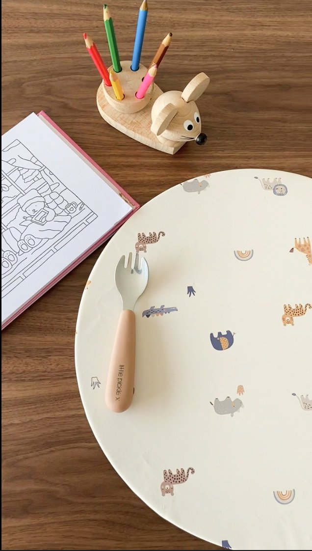 Capa para Individual Circular KIDS Selva